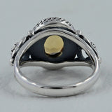 925 Sterling Silver Citrine Rings