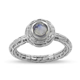 925 Sterling Silver Smoky Quartz Ring