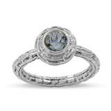 925 Sterling Silver Smoky Quartz Ring