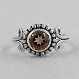 Peridot Silver Ring