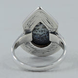 925 Sterling Silver Charoite Ring