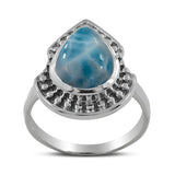 925 Sterling Silver Charoite Ring