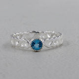925 Sterling Silver Amethyst Rings