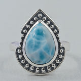 925 Sterling Silver Charoite Ring
