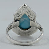 925 Sterling Silver Charoite Ring