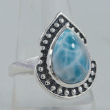 925 Sterling Silver Charoite Ring