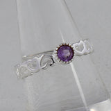 925 Sterling Silver Amethyst Rings