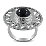 Mexican Turquoise Silver Rings