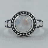 925 Silver Labradorite Rings
