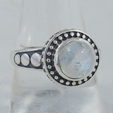 925 Silver Labradorite Rings
