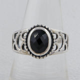 925 Sterling Silver Garnet Rings