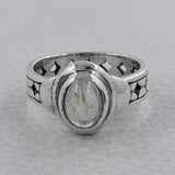 Natural Ethiopian Opal Silver Rings
