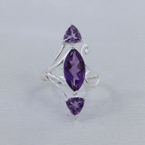 925 Sterling Silver Garnet Rings