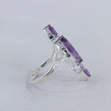 925 Sterling Silver Garnet Rings