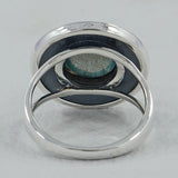 925 Silver Labradorite Rings