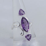 925 Sterling Silver Garnet Rings