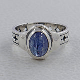 Natural Ethiopian Opal Silver Rings
