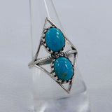 Mexican Turquoise Silver Ring