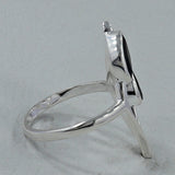 Garnet Gemstone Sterling Silver Ring