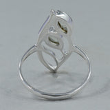 Garnet Gemstone Sterling Silver Ring