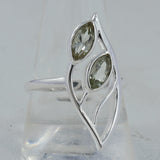Garnet Gemstone Sterling Silver Ring