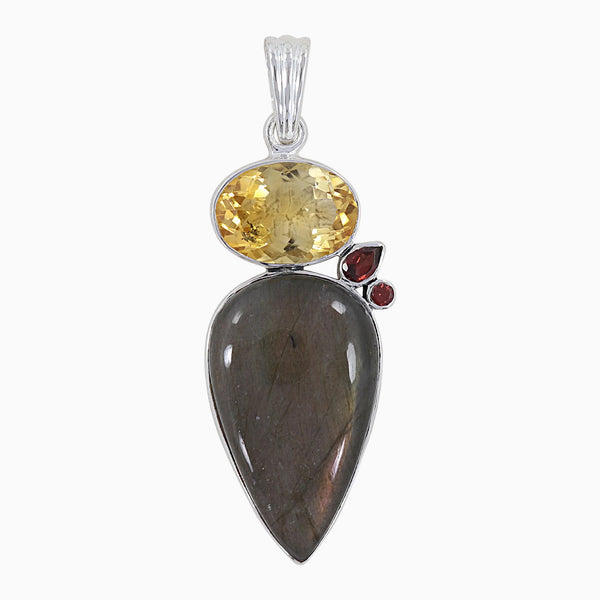 925 Sterling Silver Labradorite Pendants