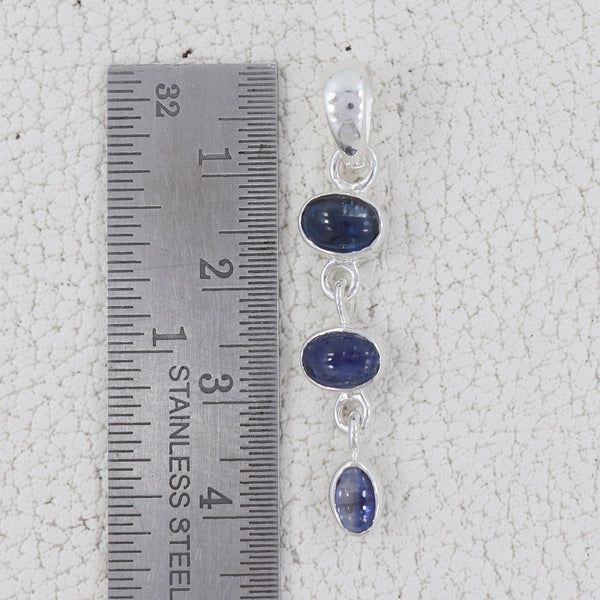 925 Sterling Silver Kyanite Pendant