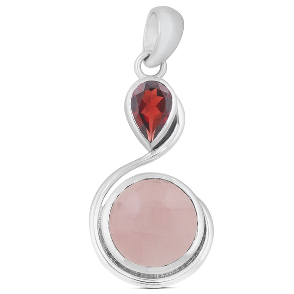 925 Sterling Silver Abalone Shell Pendant