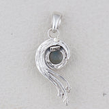 925 Sterling Silver Natural Pearl Pendant