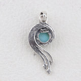925 Sterling Silver Natural Pearl Pendant