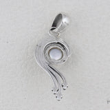 925 Sterling Silver Natural Pearl Pendant