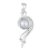 925 Sterling Silver Natural Pearl Pendant