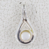 925 Sterling Silver Pearl Pendant