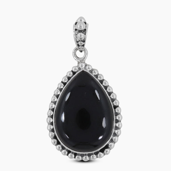 925 Sterling Silver Black Onyx Pendants