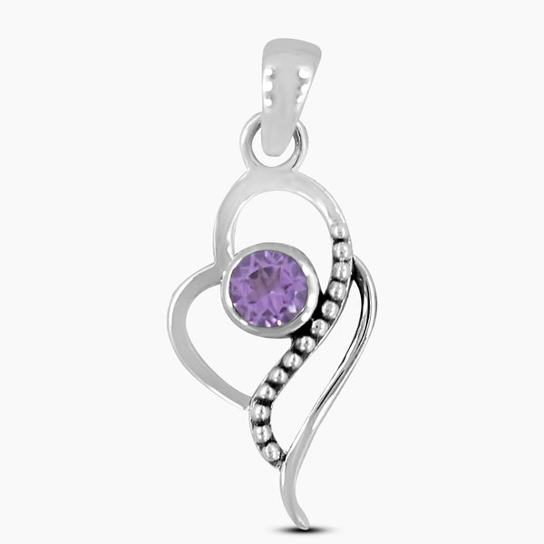 925 Sterling Silver Amethyst Pendants