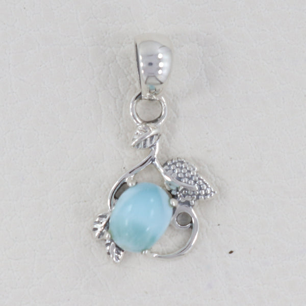 925 Sterling Silver Larimar Pendants