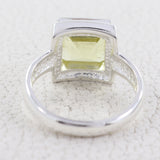 925 Sterling Silver Citrine Ring