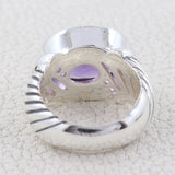 925 Sterling Silver Larimar Ring