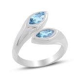 925 Sterling Silver Garnet Ring