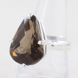 Natural Amethyst Silver Ring