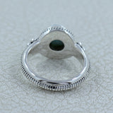 925 Sterling Silver Tourmaline Ring