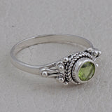 925 Sterling Silver Smoky Quartz Rings