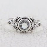 925 Sterling Silver Smoky Quartz Rings