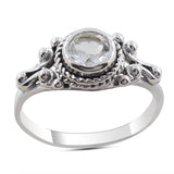 925 Sterling Silver Smoky Quartz Rings
