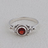 925 Sterling Silver Smoky Quartz Rings