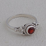 925 Sterling Silver Smoky Quartz Rings