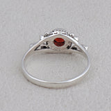 925 Sterling Silver Smoky Quartz Rings