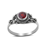 925 Sterling Silver Smoky Quartz Rings