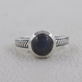 Pink Opal Silver Rings