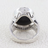 925 Sterling Silver Black Onyx Ring